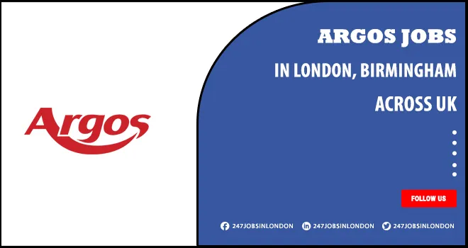 Argos Jobs| Part-Time Positions Is Currently Open For Professionals Argos Jobs