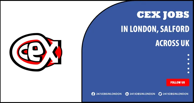 CeX Jobs | Part-Time Opportunity Available For No Experience Applicants CeX Jobs