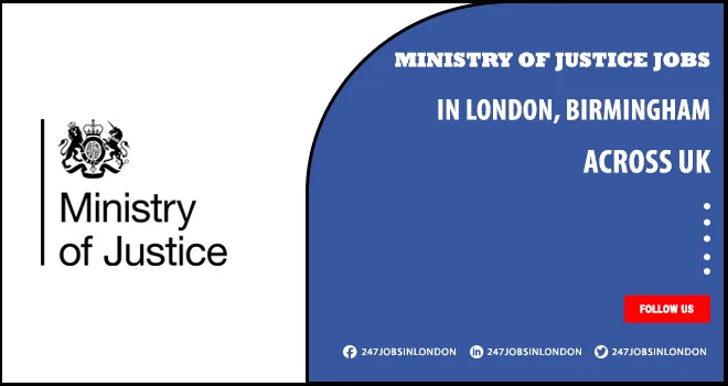 Ministry of Justice Jobs In London | Submit Job Applications Ministry of Justice Jobs