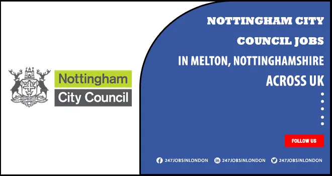 Nottingham City Council Jobs | Chance Available For No Experience Applicants Nottingham City Council Jobs