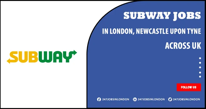Subway Jobs | Part-Time Opportunity Available For No Experience Applicants Subway Jobs