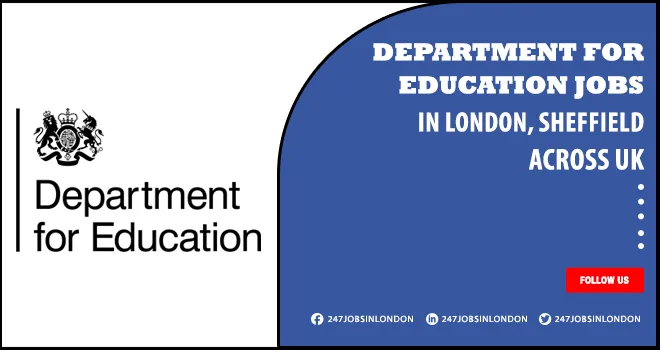 Department for Education Jobs Department for Education Jobs